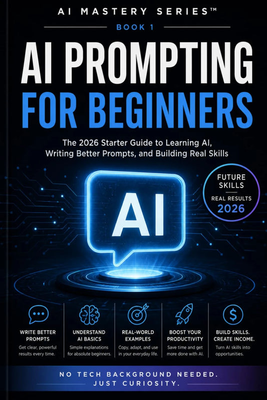 AI Prompting for Beginners™

A Practical Introduction to Writing Better AI Prompts